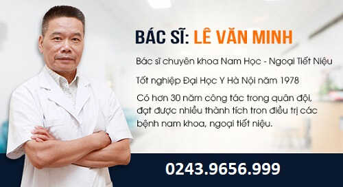 Khám nam khoa ở đâu tốt nhất - Phòng khám tư nhân uy tín của bác sĩ Lê Văn Minh